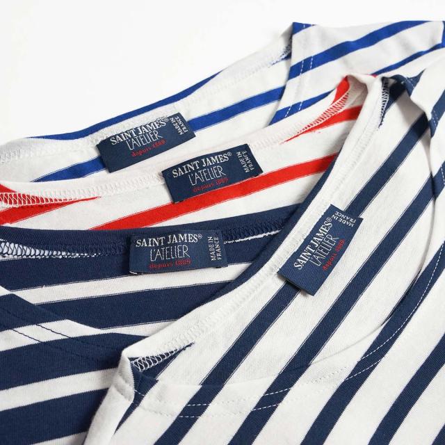 SAINT JAMES マリンネージ レバント モダン T シャツ セントジェームス SAINT JAMES レバント モダン 半袖 クルー