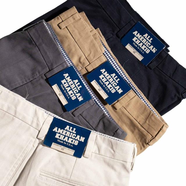 オールアメリカンカーキ ALL AMERICAN KHAKIS クラマートンツイル