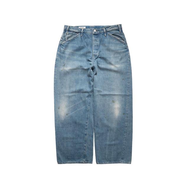 オーセン AUTHEN ヴィンテージ ワイドレッグ ユーズド ｜ AUT-077-002 バギー MADE IN JAPAN OKAYAMA 日本製 岡山 デニム セルビッジ 赤耳 国産 カイハラデニム_1