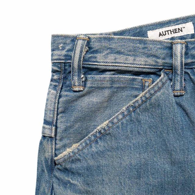 オーセン AUTHEN ヴィンテージ ワイドレッグ ユーズド ｜ AUT-077-002 バギー MADE IN JAPAN OKAYAMA 日本製 岡山 デニム セルビッジ 赤耳 国産 カイハラデニム_4
