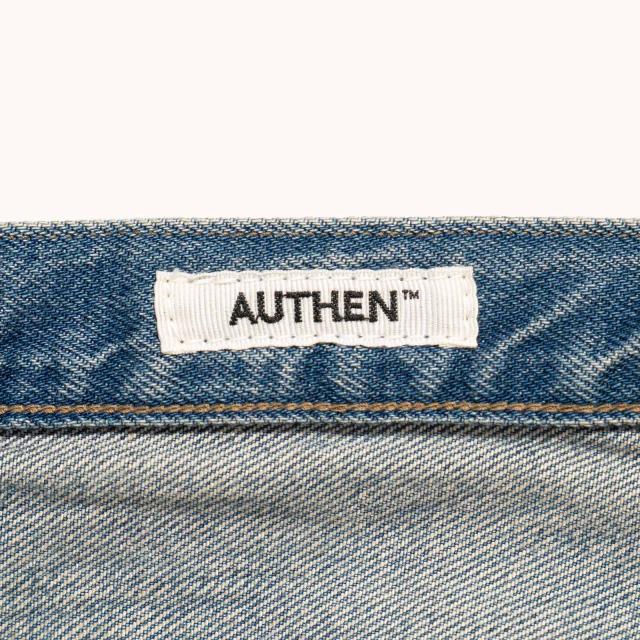 オーセン AUTHEN ヴィンテージ ワイドレッグ ユーズド ｜ AUT-077-002 バギー MADE IN JAPAN OKAYAMA 日本製 岡山 デニム セルビッジ 赤耳 国産 カイハラデニム_6