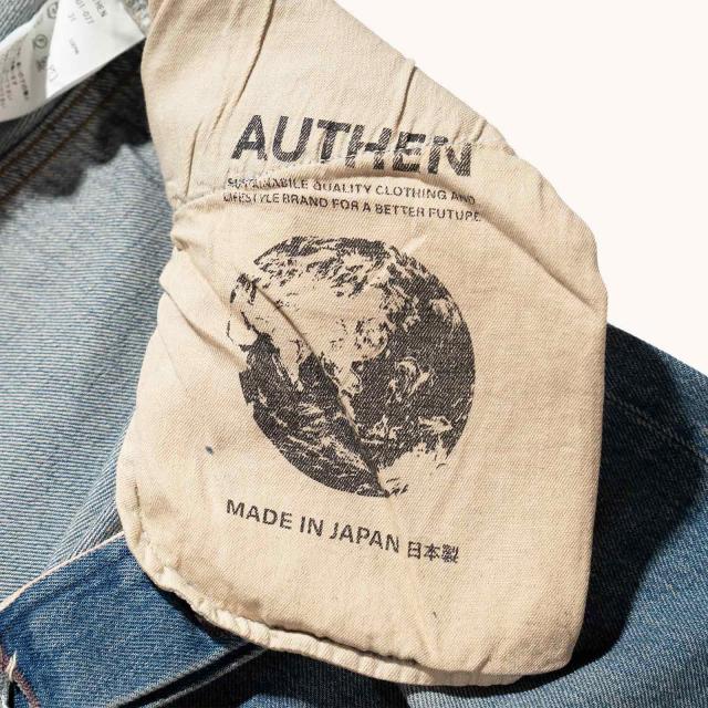 オーセン AUTHEN ヴィンテージ ワイドレッグ ユーズド ｜ AUT-077-002 バギー MADE IN JAPAN OKAYAMA 日本製 岡山 デニム セルビッジ 赤耳 国産 カイハラデニム_7