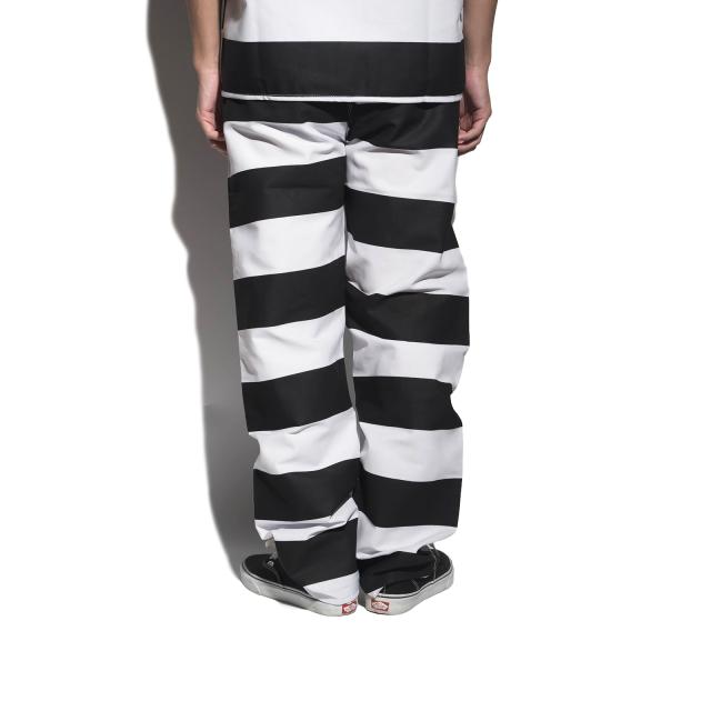 ボブバーカー BOB BARKER トリプルステッチトラウザー ｜ M-XXL 囚人服