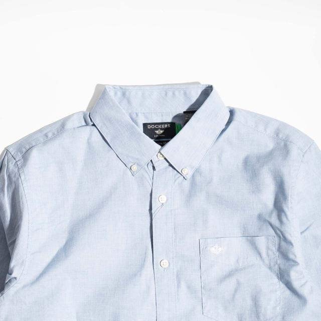 ドッカーズ DOCKERS シグネチャー ステインディフェンダー シャツ クラシックフィット ｜ メンズ 長袖シャツ 防汚 防シワ コットン ストレッチ ビジカジ_3