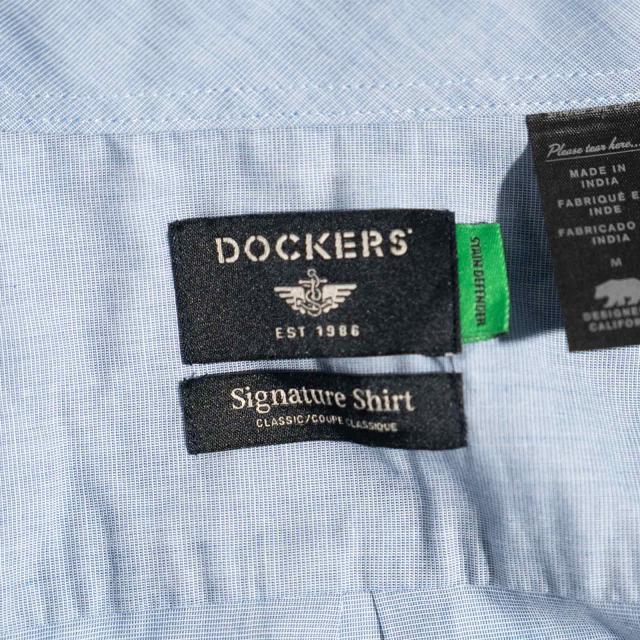 ドッカーズ DOCKERS シグネチャー ステインディフェンダー シャツ クラシックフィット ｜ メンズ 長袖シャツ 防汚 防シワ コットン ストレッチ ビジカジ_6