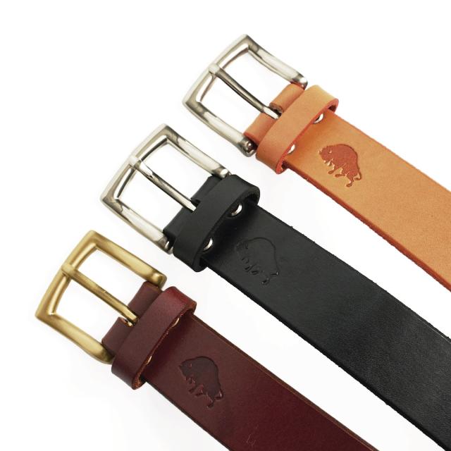 エズラアーサー Ezra Arthur No.1 レザーベルト (アメリカ製 米国製 メンズ 32-38インチ ハーマンオーク ブライドルレザー)の通販は