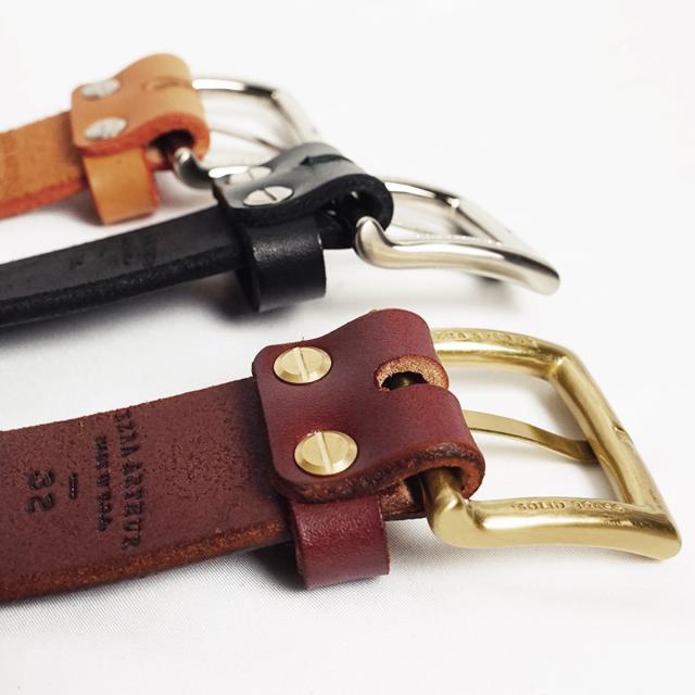 エズラアーサー Ezra Arthur No.1 レザーベルト (アメリカ製 米国製 メンズ 32-38インチ ハーマンオーク ブライドルレザー)の通販は