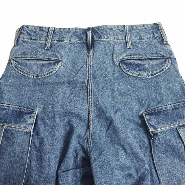インプレストア IMPRESTORE フェスタ— デニムカーゴパンツ インディゴ