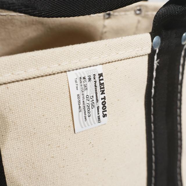 クラインツールズ KLEIN TOOLS キャンバスツールバッグ 17インチ