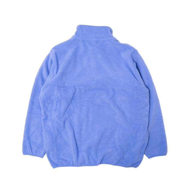 MADE BLANKS ポーラーフリースプルオーバー ｜ メンズ S M L XL 無地 二分の一 スナップボタン