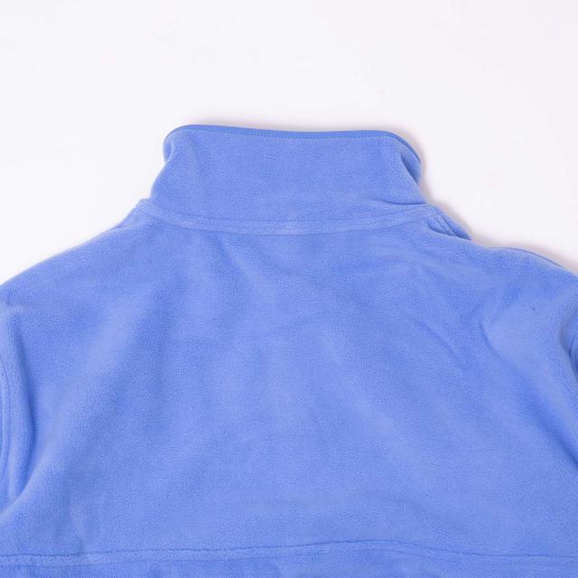 MADE BLANKS ポーラーフリースプルオーバー ｜ メンズ S M L XL 無地 二分の一 スナップボタン