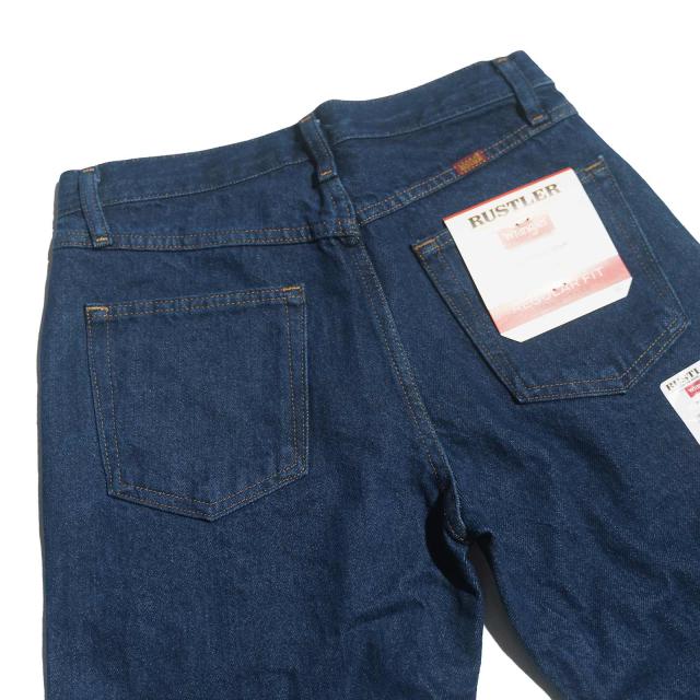 ラスラー RUSTLER レギュラーフィット ストレートジーンズ プレウォッシュ ｜ 87619PW メンズ W30-42 ラングラー Wrangler ヘビーウエイト デニム_9