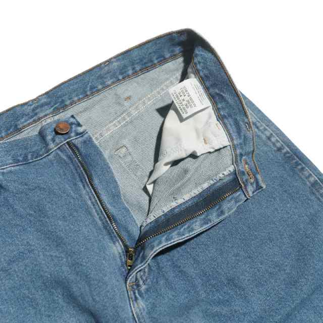 ラスラー RUSTLER レギュラーフィット ストレートジーンズ ストーンウォッシュ ｜ 87619SW メンズ W30-42 ラングラー Wrangler ヘビーウエイト デニムの通販は