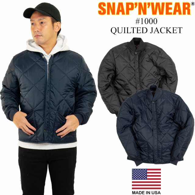 スナップンウエア SNAP’N’WEAR #1000 キルトジャケット (アメリカ製 米国製 QUILTED JACKET キルティング  ジャケット）｜au PAY マーケット