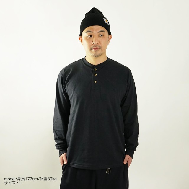 ユニオンライン UNION LINE 長袖 ヘンリーネック Tシャツ （メンズ S-XXL 10667 アメリカ製 米国製 ロンT 6.2オンス  ユニオンメイド UFCW｜au PAY マーケット