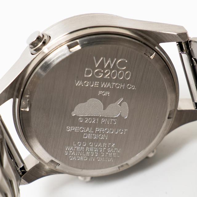 ヴァーグウォッチ VAGUE WATCH CO. DG2000 エクステンション スヌーピー デジタルウォッチ ｜ 腕時計 メンズ レディース ユニセックス PEANUTS コラボ_5