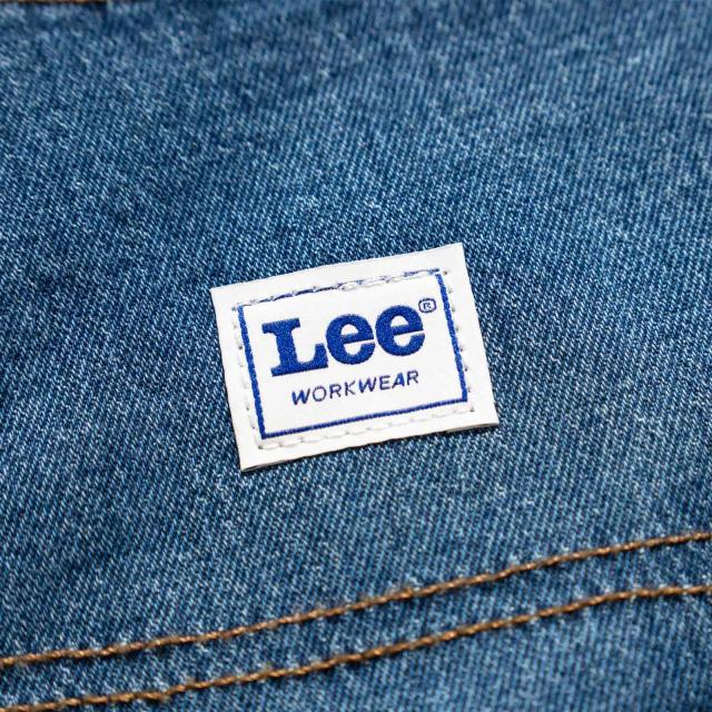 リー Lee レジェンダリー ワークウェア カーペンターショーツ ミッドダーク ｜ メンズ デニム ペインター ワークショーツ ストレッチデニム トリプルステッチ_10
