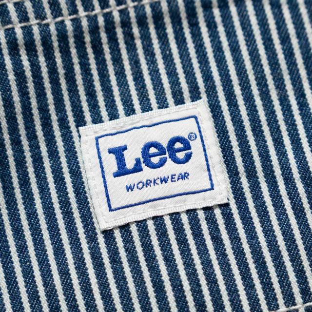 リー Lee レジェンダリー ワークウェア カーペンターショーツ レイルロードストライプ ｜ メンズ ヒッコリー ペインター ワークショーツ トリプルステッチ_9