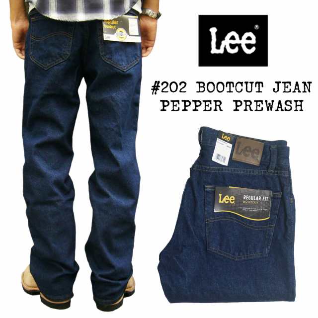 リー Lee #202 ブーツカット ジーンズ ペッパープリウォッシュ (BOOTCUT JEAN Pepper Prewash）の通販は