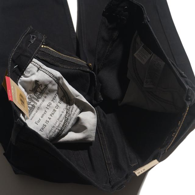 リーバイス LEVI’S 505-0260 ジップフライ ストレート ジーンズ ブラック ｜ メンズ アメリカ流通モデル USAライン BLACK 黒 ブラックデニム デニムパンツ W29-W44 L29-36 後染め レギュラーサイズ 大きいサイズ ビッグサイズ_5