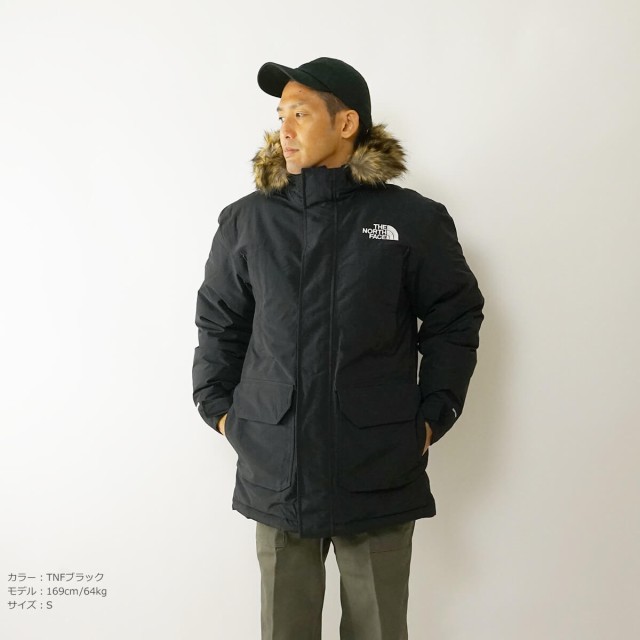 THE NORTH FACE マクマードパーカ ダウンジャケット パーカーM 黒