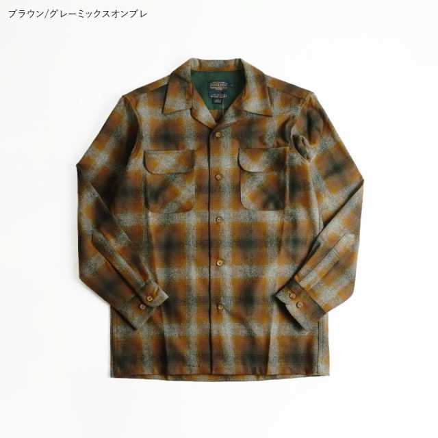 ペンドルトン PENDLETON 長袖 ウールシャツ クラッシックボードシャツ