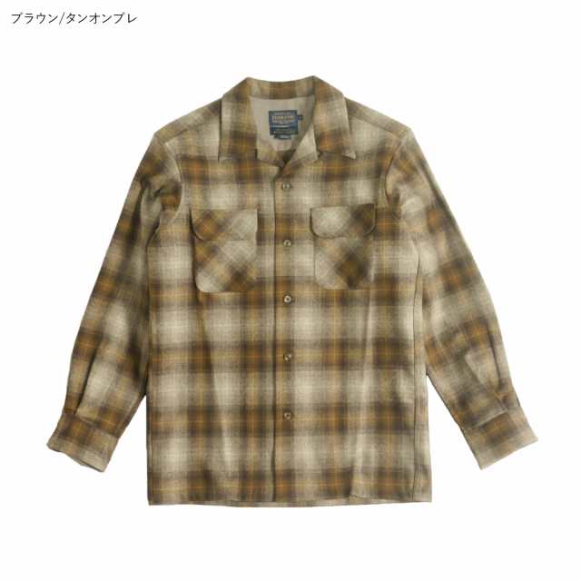 ペンドルトン PENDLETON 長袖 ウールシャツ クラッシックボードシャツ ...