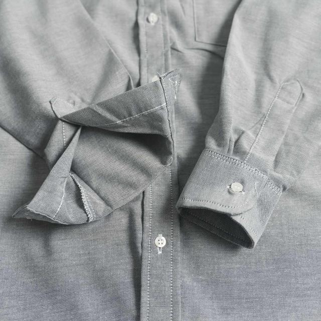 レッドキャップ REDKAP #SR70 長袖 オックスフォード ドレス シャツ EXECUTIVE OXFORD DRESS SHIRT ｜ メンズ オックスシャツ シンプル ボタンダウン シワ防止加工 汚れにくい ホワイト グレー ブルー 白 無地_9