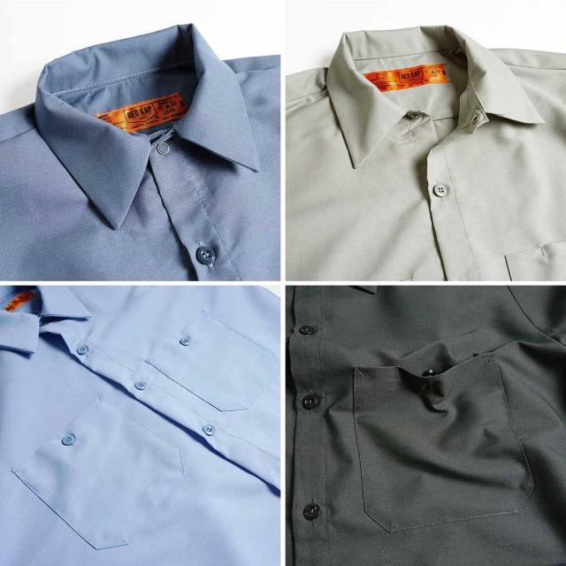 RED saigan terror ワークシャツ L redkap サイガンテラー KAP( レッド