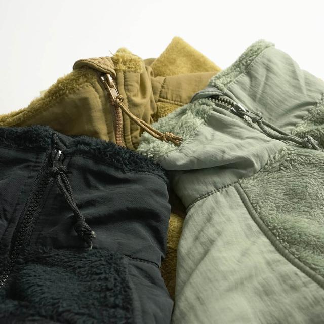 ロスコ ROTHCO ECWCS フリース ジャケット/ライナー ｜ ジャケット フリース メンズ レギュラーサイズ 大きいサイズ XS-XXL ミリタリージャケット 防寒 GEN3 第三世代 レベル3 LEVEL3 アウトドア ブラック ブラウン グリーン_10