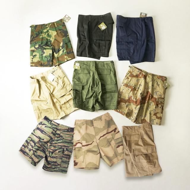 ロスコ ROTHCO コットンポリ ツイル BDU ショーツ (軍パン
