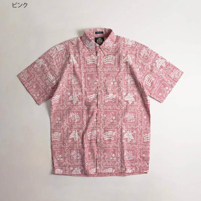 レインスプーナー REYN SPOONER 半袖 アロハシャツ フルオープン ラハイナセイラー (アジア製 LAHAINA SAILOR）_3