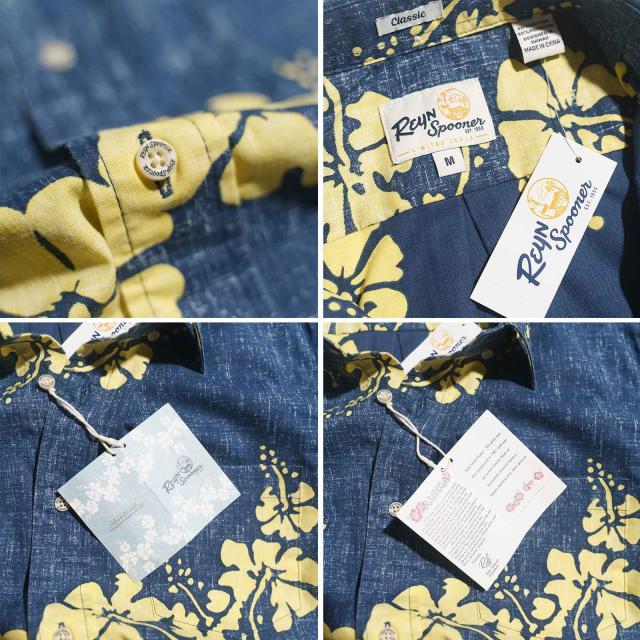 レインスプーナー REYN SPOONER 半袖 フルオープン アロハシャツ
