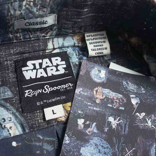 レインスプーナー X スターウォーズ REYN SPOONER X STARWARS 半袖