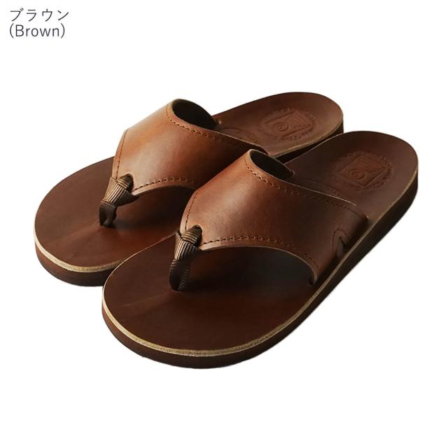 サンダルマン THE SANDALMAN 501 ビーチワイド クロムエクセル（メンズ 25cm〜28.5cm レザーサンダル アメリカ製 米国製 ホーウィン ビブラム）