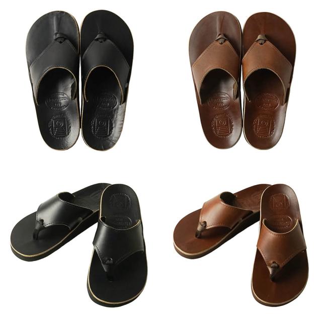 サンダルマン THE SANDALMAN 501 ビーチワイド クロムエクセル（メンズ 25cm〜28.5cm レザーサンダル アメリカ製 米国製 ホーウィン ビブラム）