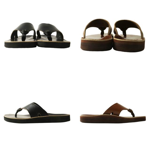 サンダルマン THE SANDALMAN 501 ビーチワイド クロムエクセル（メンズ 25cm〜28.5cm レザーサンダル アメリカ製 米国製 ホーウィン ビブラム）