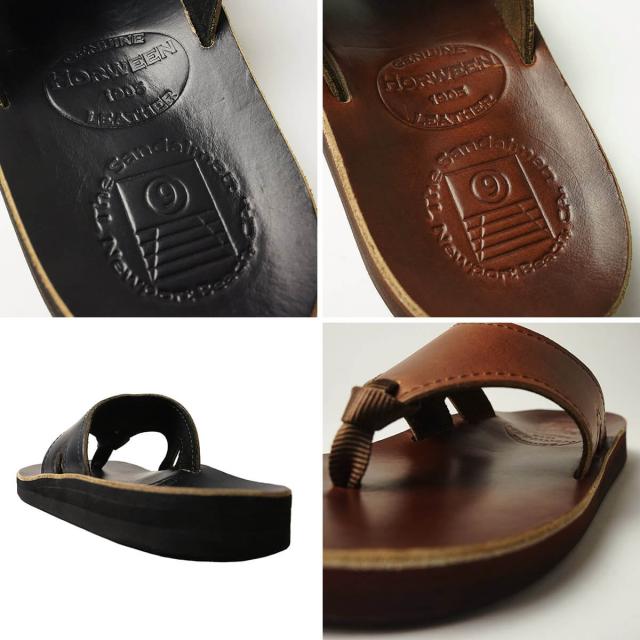 サンダルマン THE SANDALMAN 501 ビーチワイド クロムエクセル（メンズ 25cm〜28.5cm レザーサンダル アメリカ製 米国製 ホーウィン ビブラム）