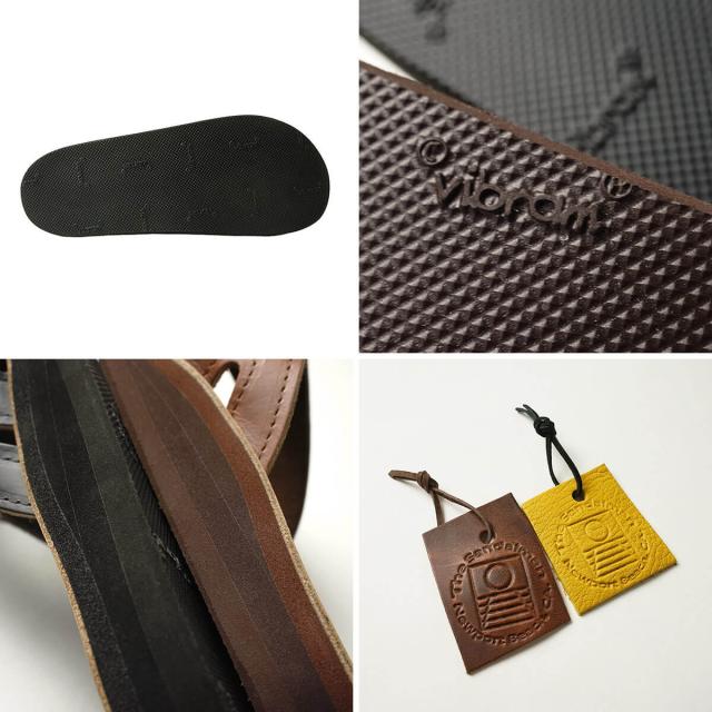 サンダルマン THE SANDALMAN 501 ビーチワイド クロムエクセル（メンズ 25cm〜28.5cm レザーサンダル アメリカ製 米国製 ホーウィン ビブラム）