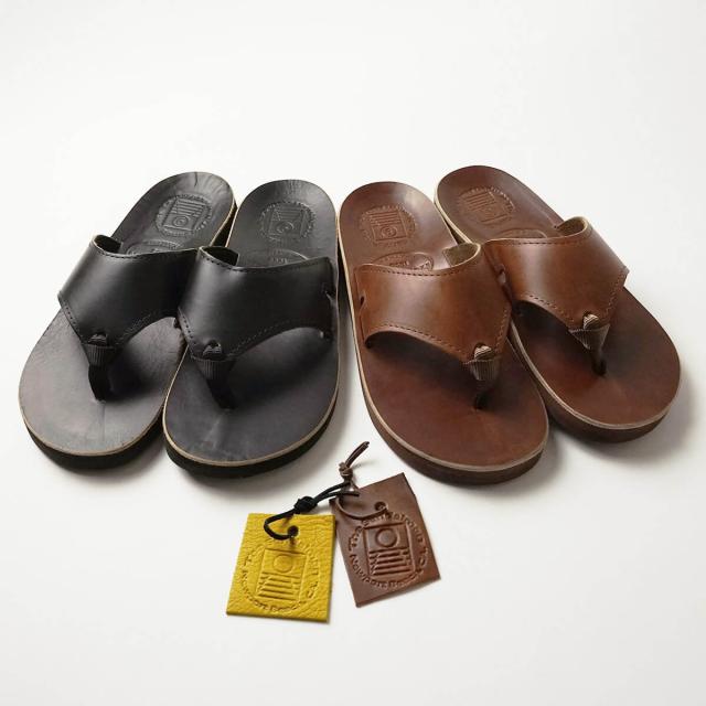 サンダルマン THE SANDALMAN 501 ビーチワイド クロムエクセル（メンズ 25cm〜28.5cm レザーサンダル アメリカ製 米国製 ホーウィン ビブラム）