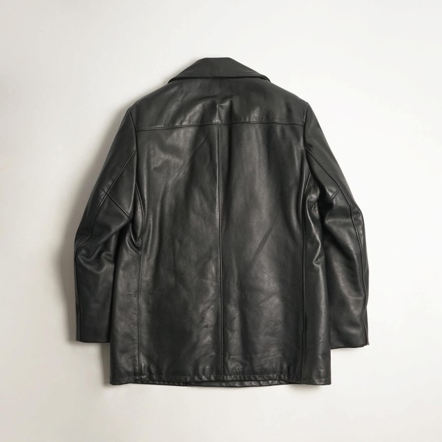 ショット SCHOTT 140 メンズ レザー ダブル ピーコート BIG SIZE ...