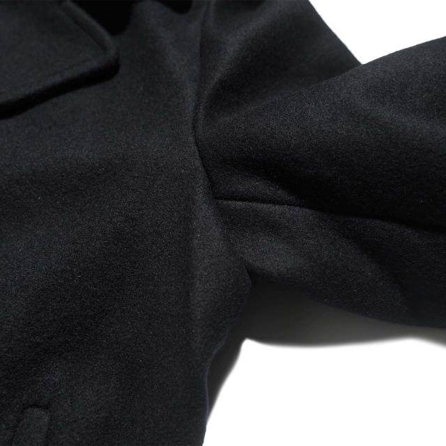 ショット SCHOTT 当店別注 756JAL メンズ ウール シングル ピーコート サテンライニング ｜ 32-46 アメリカ製 米国製 コート アウター 防寒_4
