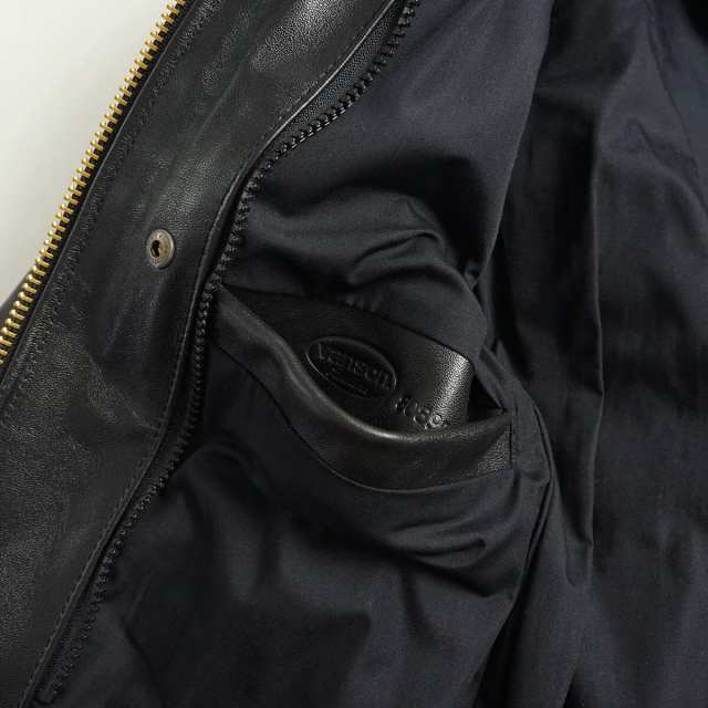 バンソン VANSON MODEL B シングル ライダース ブラック