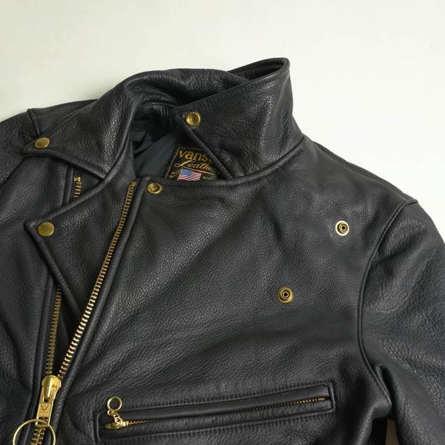 バンソン VANSON C2R ダブルライダース ソフトカウレザー スキニ