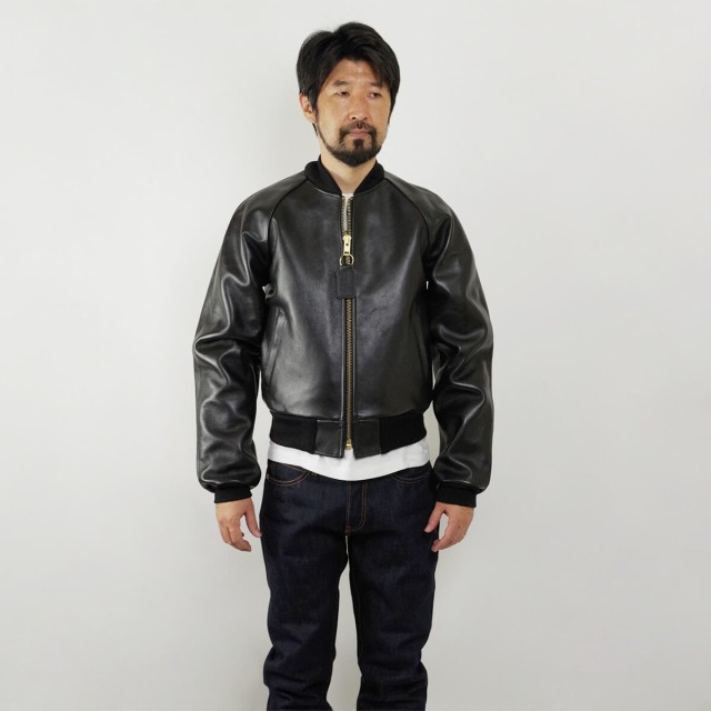 VANSON バンソン チームジャケット レザースタジャン www