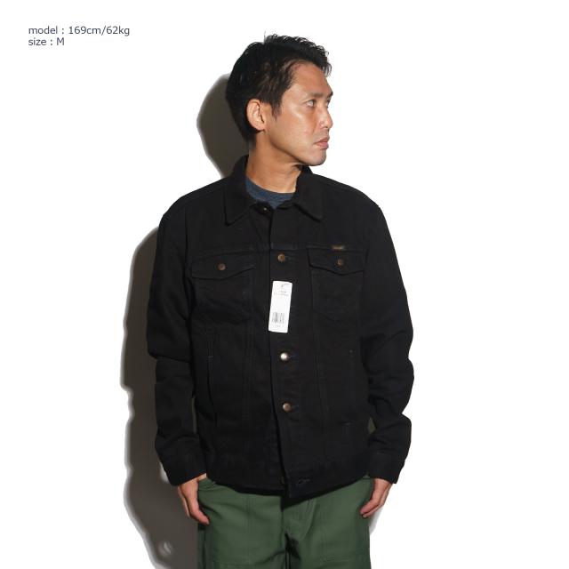 ラングラー Wrangler 112318280 デニムジャケット シャドウブラック