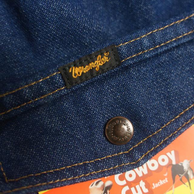 Wrangler 74145PW デニムジャケット アンラインド　Mサイズ Wrangler（ラングラー） Wrangler 74145PW デニムジャケット