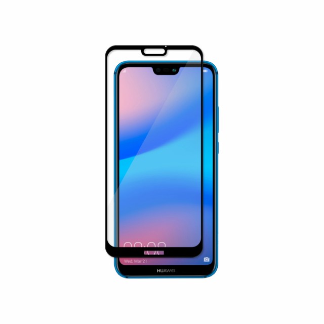 HUAWEI P30 lite P20 lite P10 lite フルカバー フィルム 日本製旭硝子