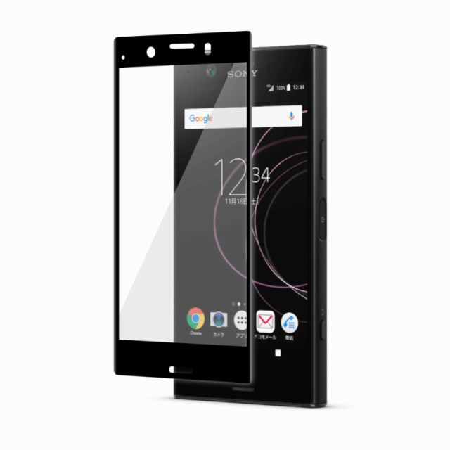 Xperia XZ1 Compact SO-02K 全2色 ガラスフィルム 日本製旭硝子 耐衝撃