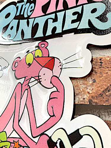 Pink Panther グッズ アメリカン雑貨 ピンクパンサー Emboss Metal Sign 看板 店舗 ガレージ ディスプレイの通販はau Pay マーケット アメリカン雑貨 1985
